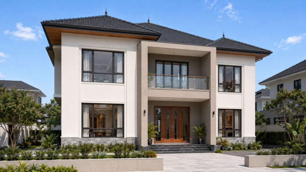 Nhà mẫu SUNLUX – Ngoại thất 2
