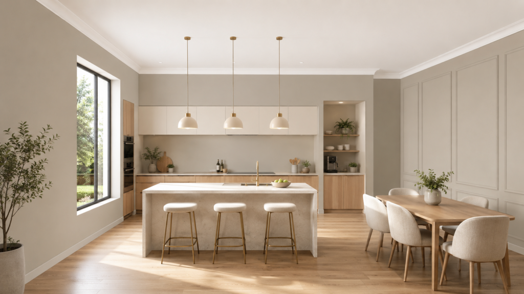 Nhà mẫu SUNLUX – Phòng bếp 1